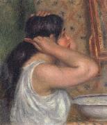 renoir, The Toilette Woman Combing Her Hair